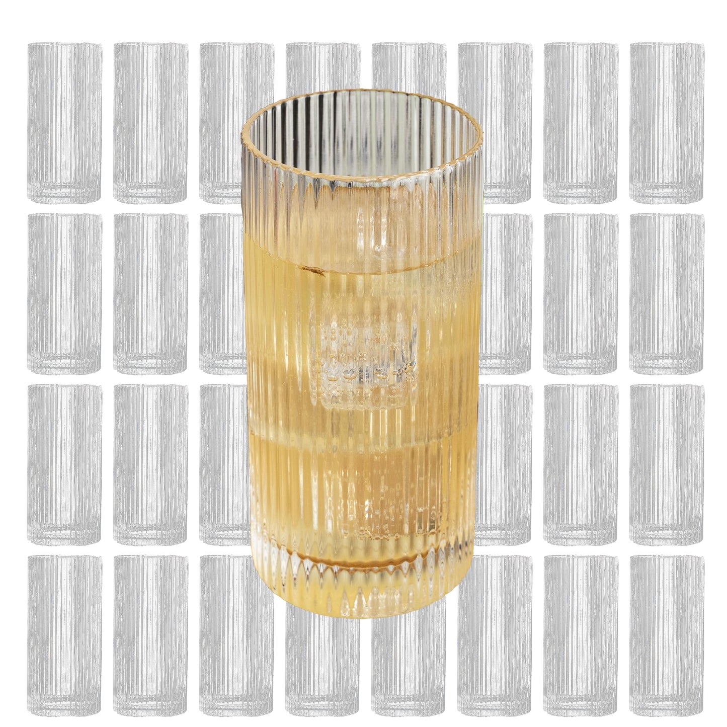 Vintage Straight Line Tumbler - 12oz