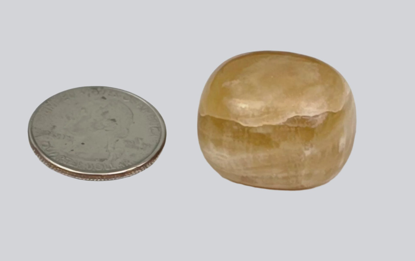 Honey Calcite - Tumbled