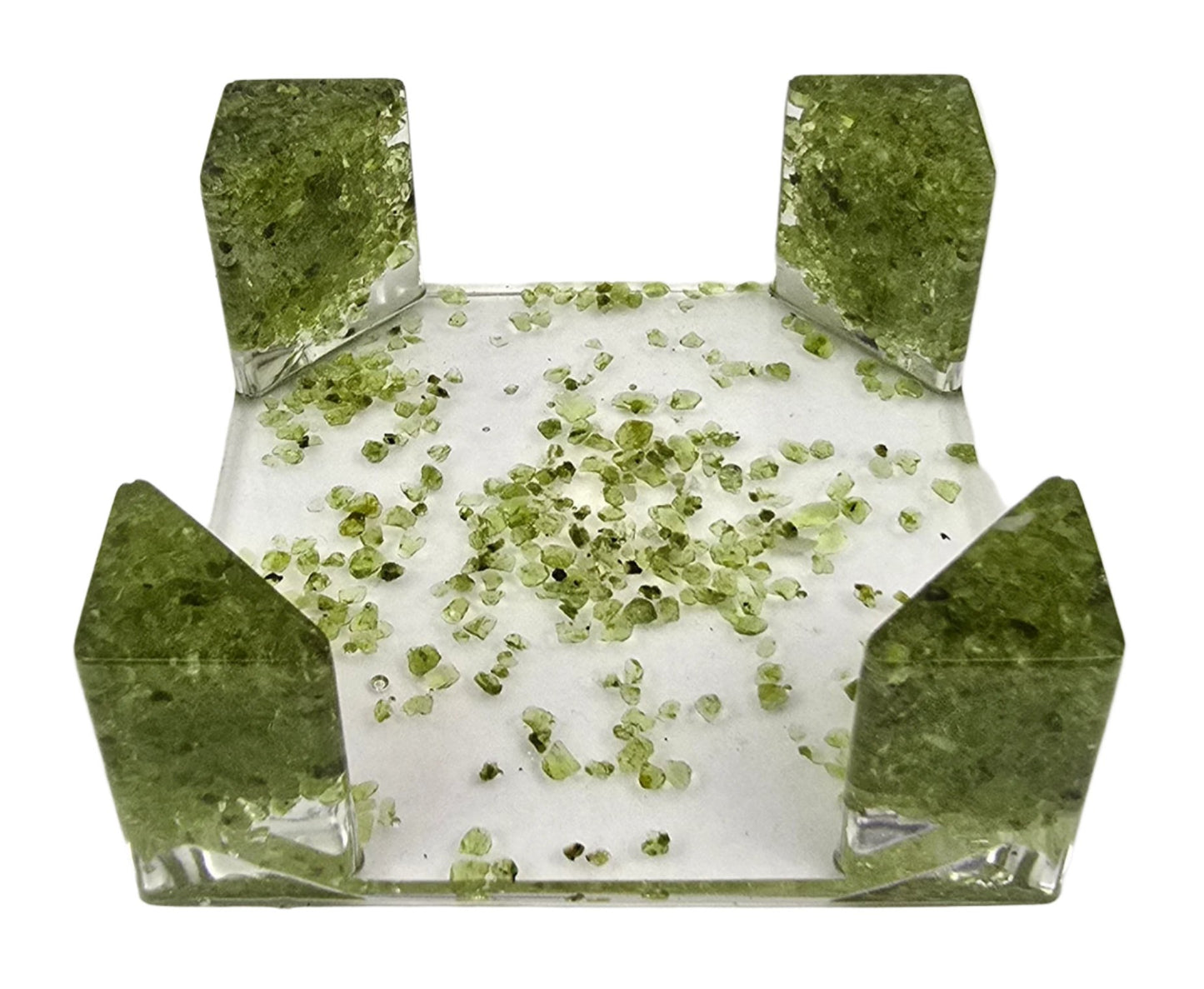 Octagon Coaster Set - Peridot