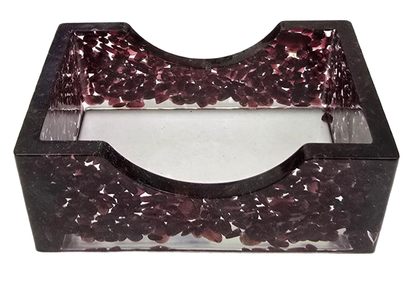 Square Coaster Set - Garnet