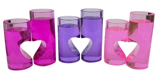Heart Tea Light Holder Set