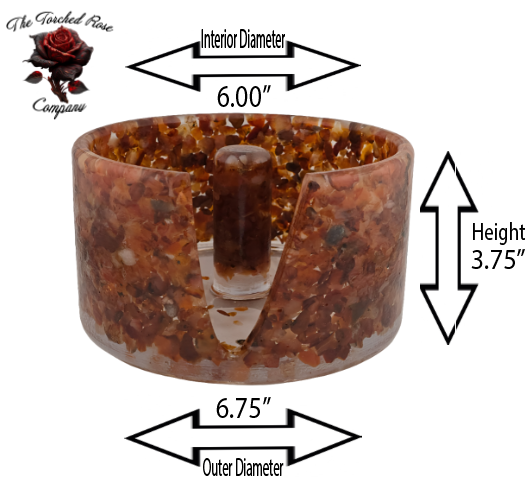 Large Paper Towel Holder - Carnelian