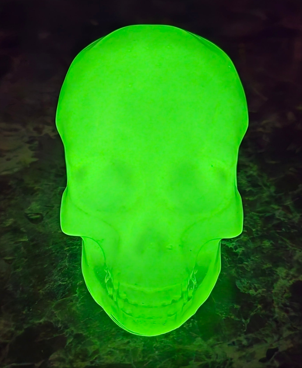 Glow-in-the-Dark Skull