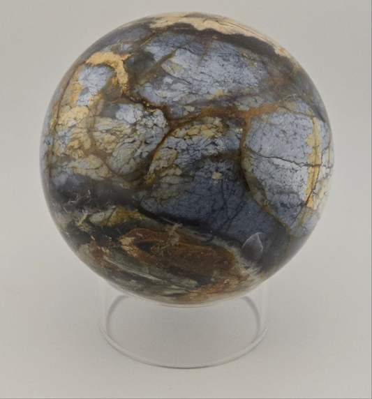 5.2lb Pietersite Sphere w/Stand