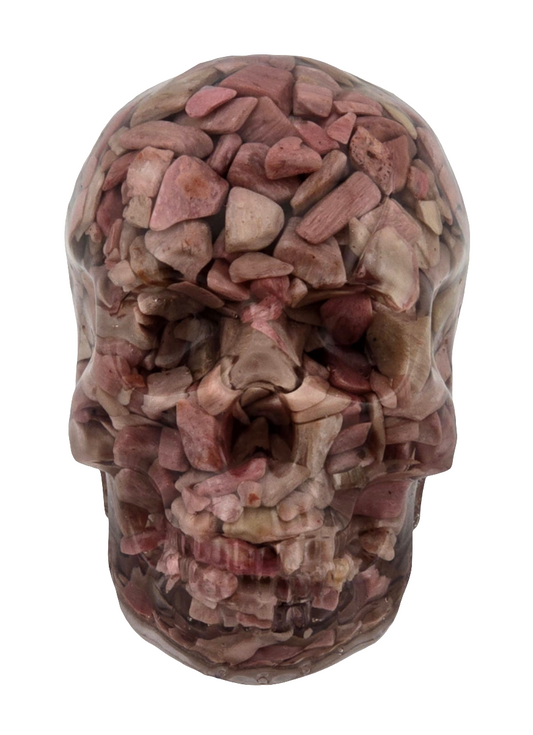 Skull - Pink Opal