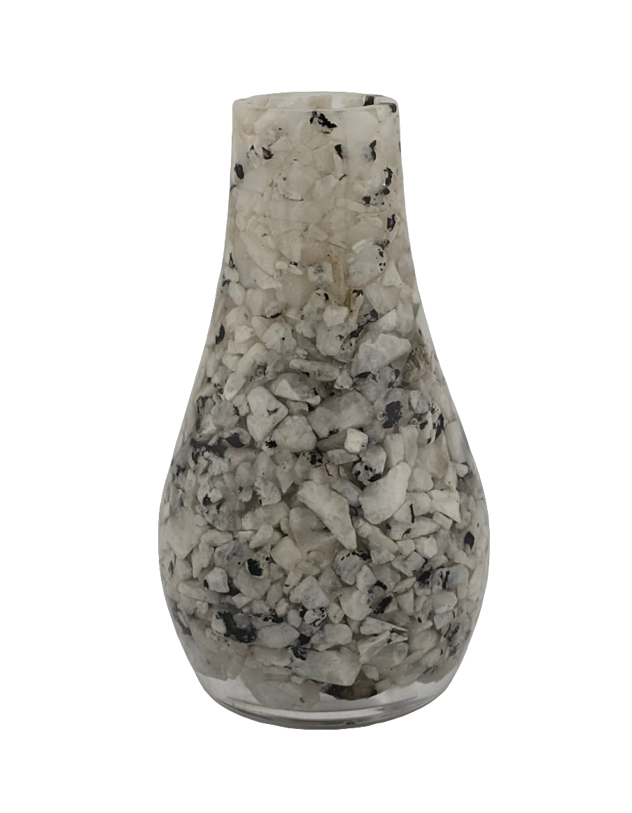 Rainbow Moonstone Vase 5"