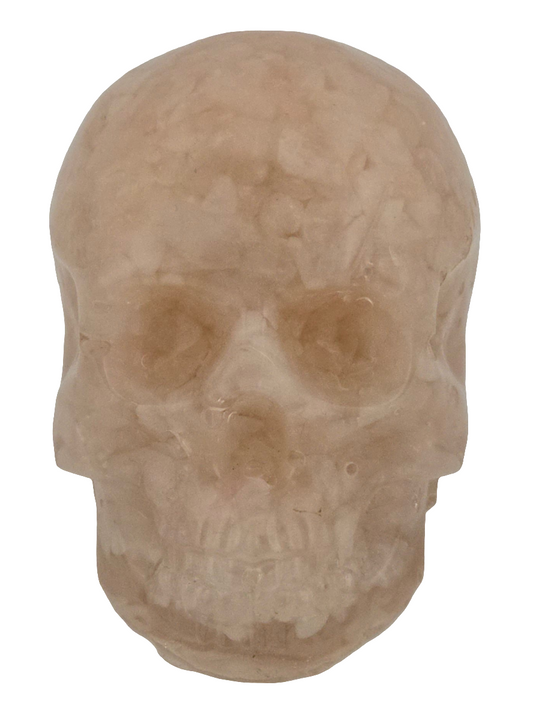 Rose Quartz Skull