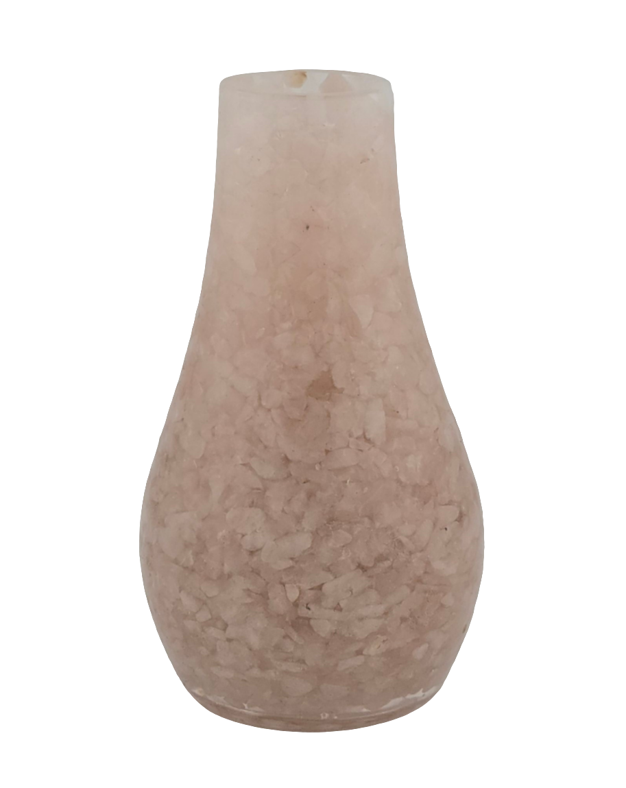 Rose Quartz Vase 5"