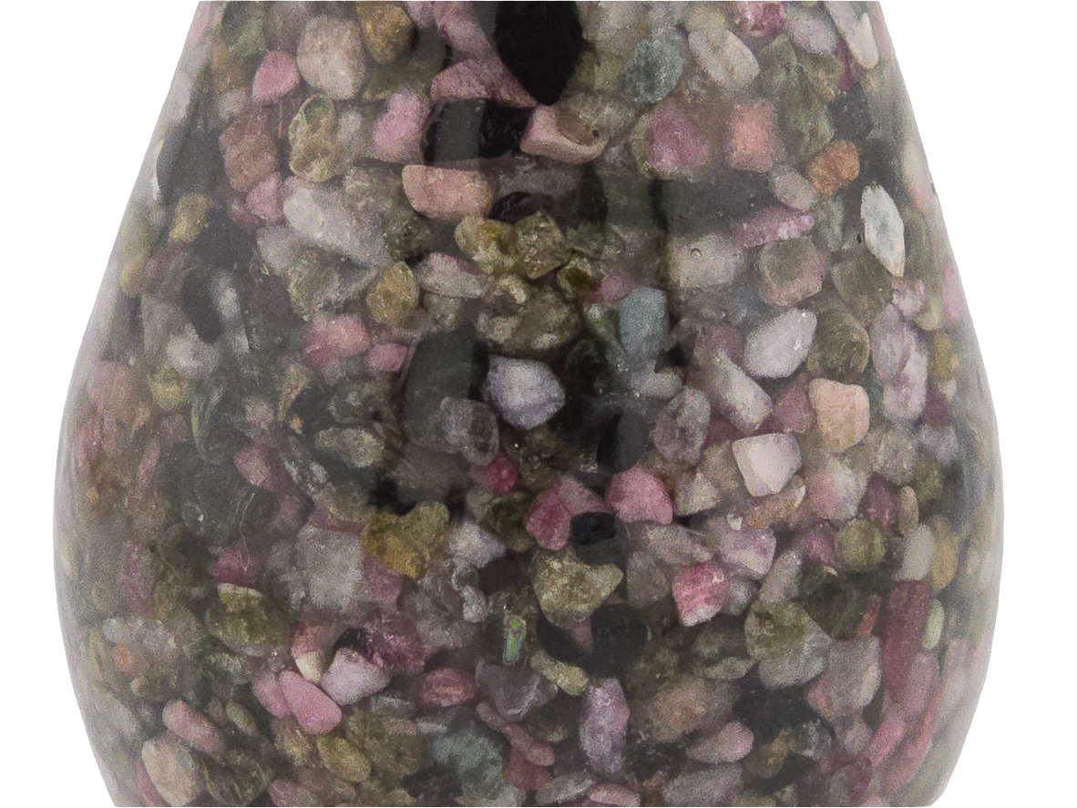 Multi-color Tourmaline Vase 5"