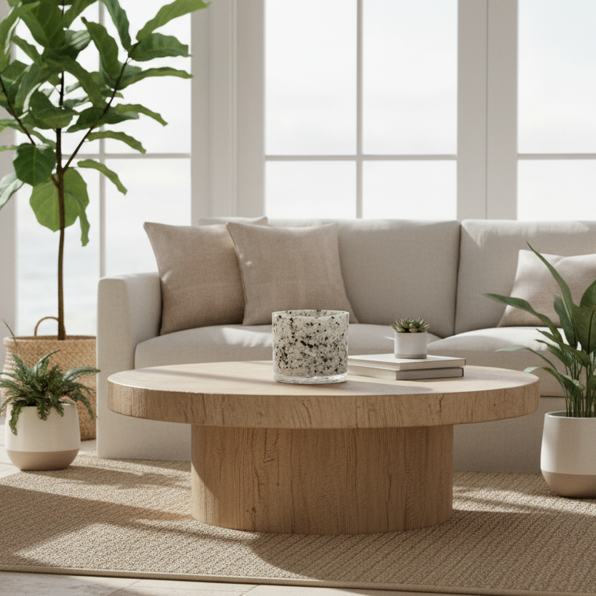 Rainbow Moonstone Planter 5.9"