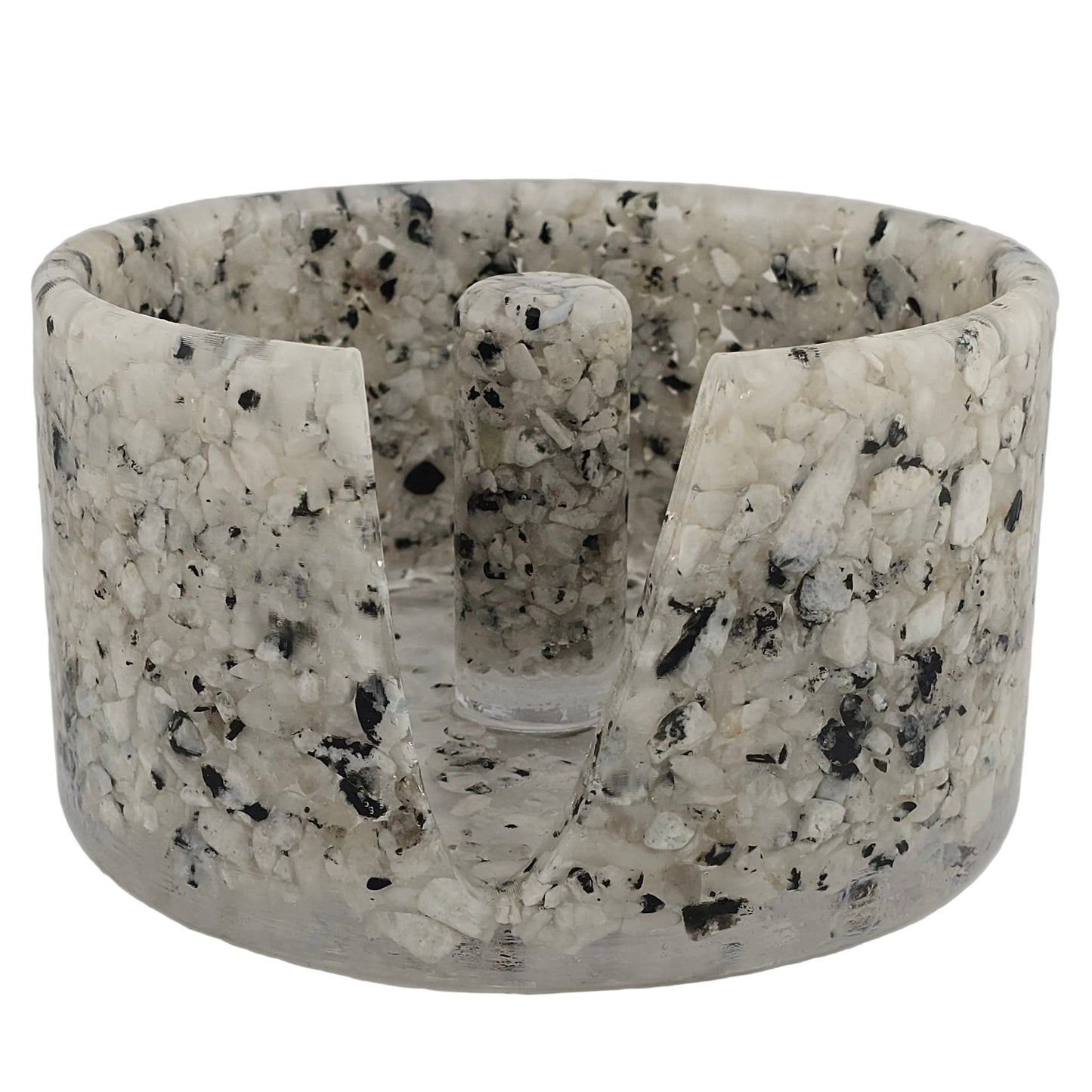 Large Paper Towel Holder - Rainbow Moonstone