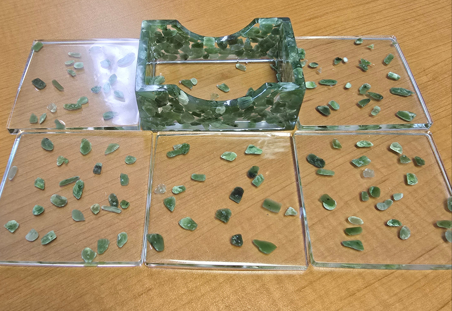 Square Coaster Set - Jade *Limited Quantity*