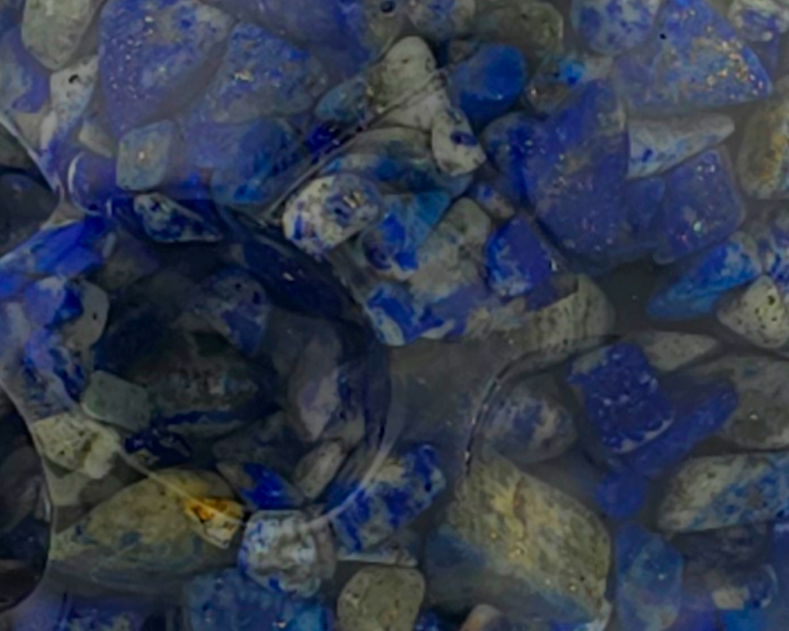 Lapis Lazuli Skull