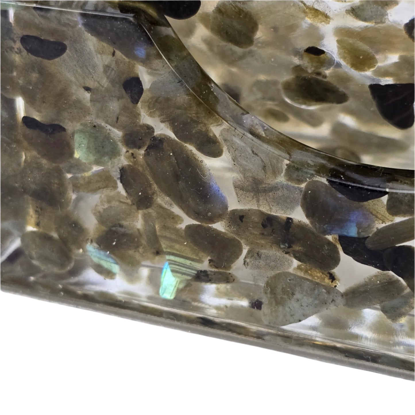 Square Coaster Set - Labradorite