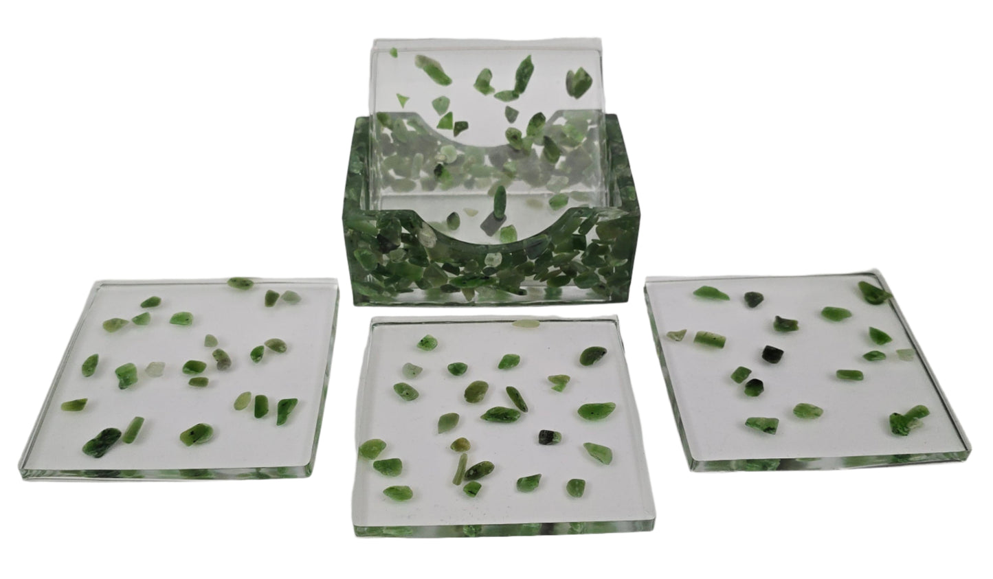 Square Coaster Set - Jade *Limited Quantity*