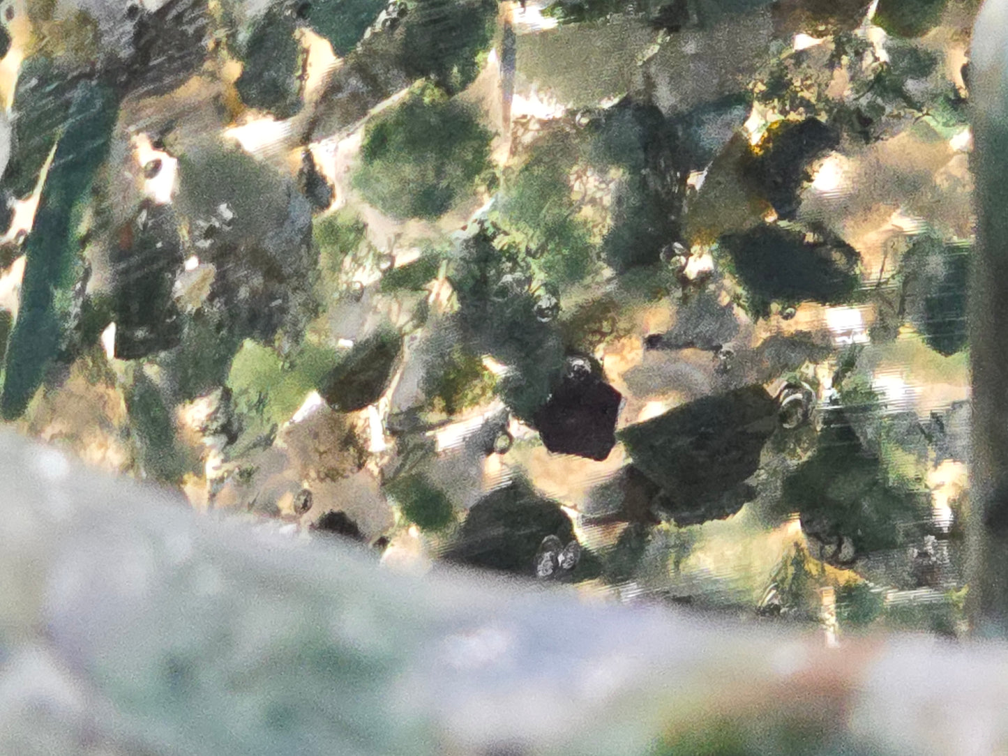 Large Paper Towel Holder - Moss Agate