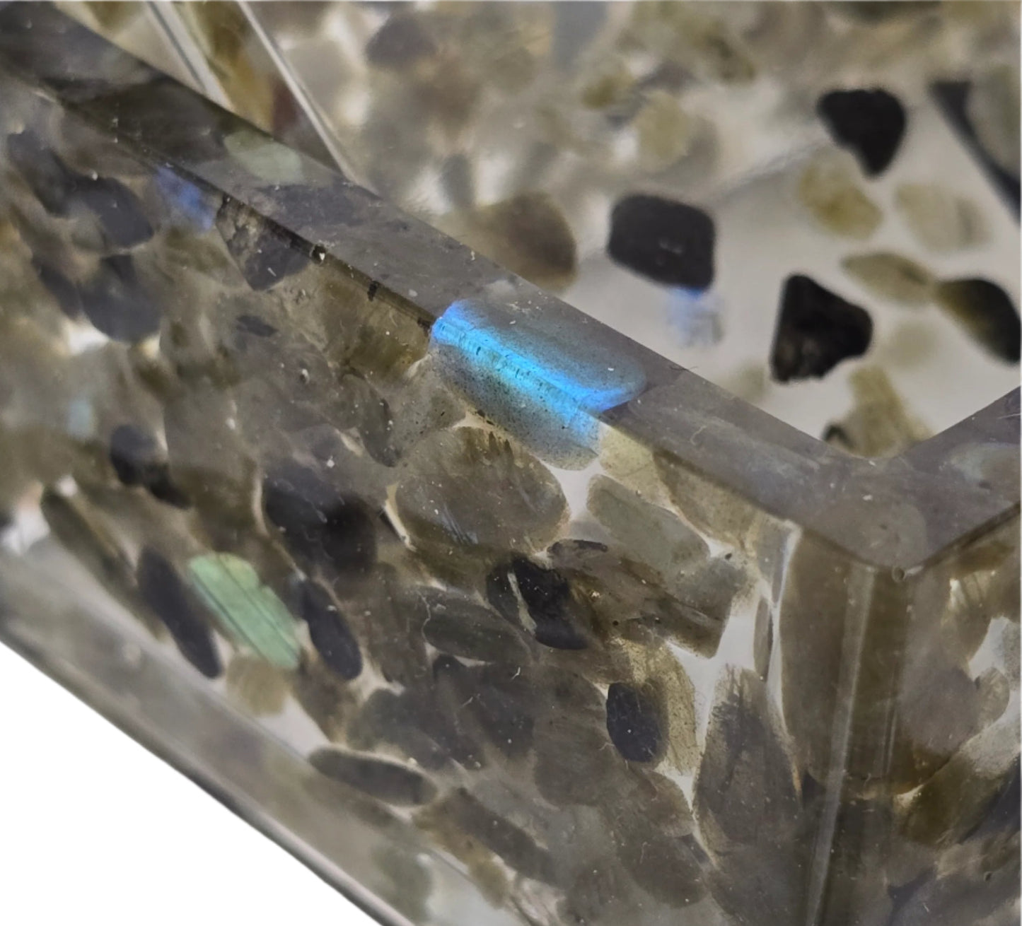 Square Coaster Set - Labradorite