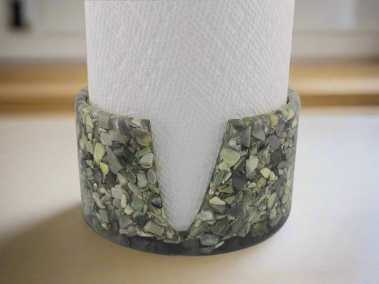 Large Serpentine Paper Towel Holder-In Kitchen