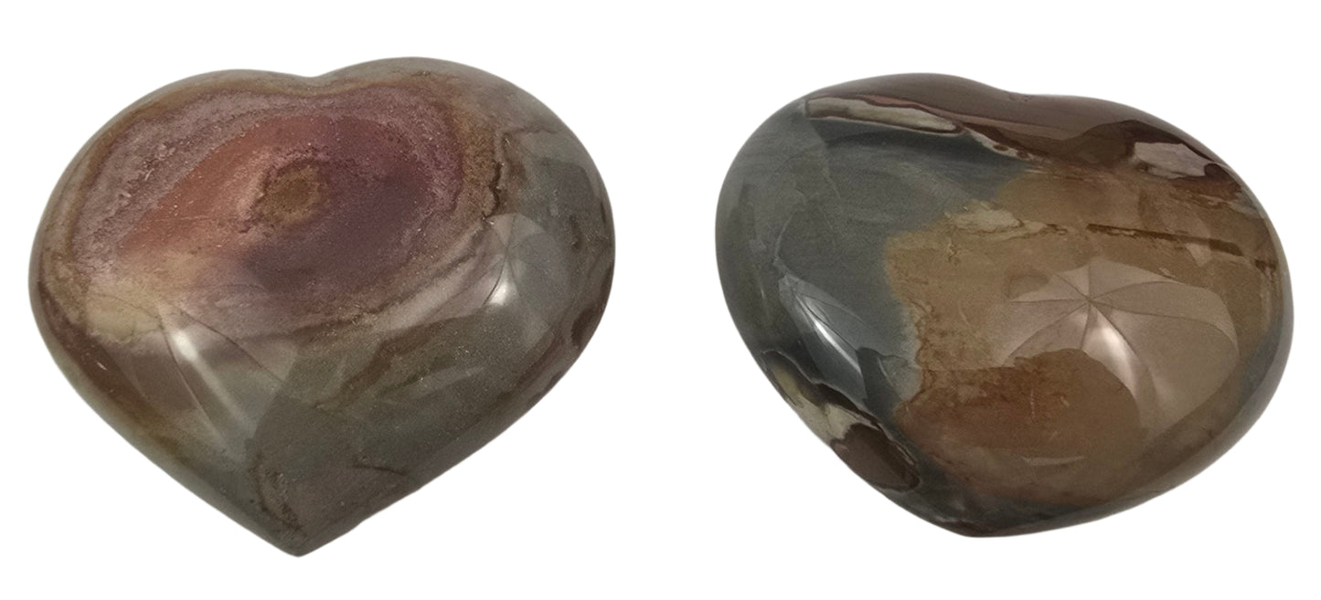 Polychrome Jasper Heart