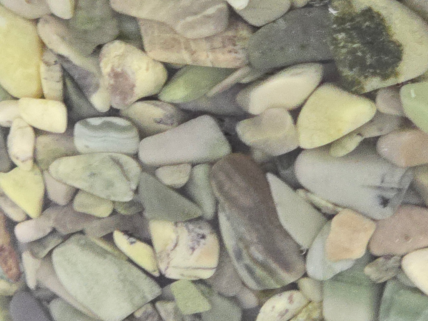 Serpentine 5.9" Planter, natural stone, epoxy resin, close up front
