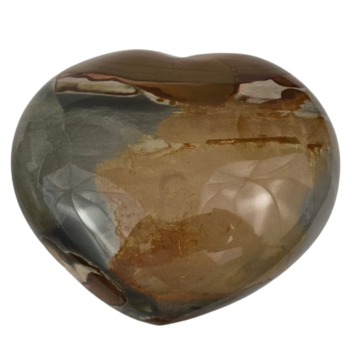 Polychrome Jasper Heart
