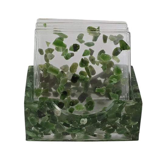Square Coaster Set - Jade *Limited Quantity*