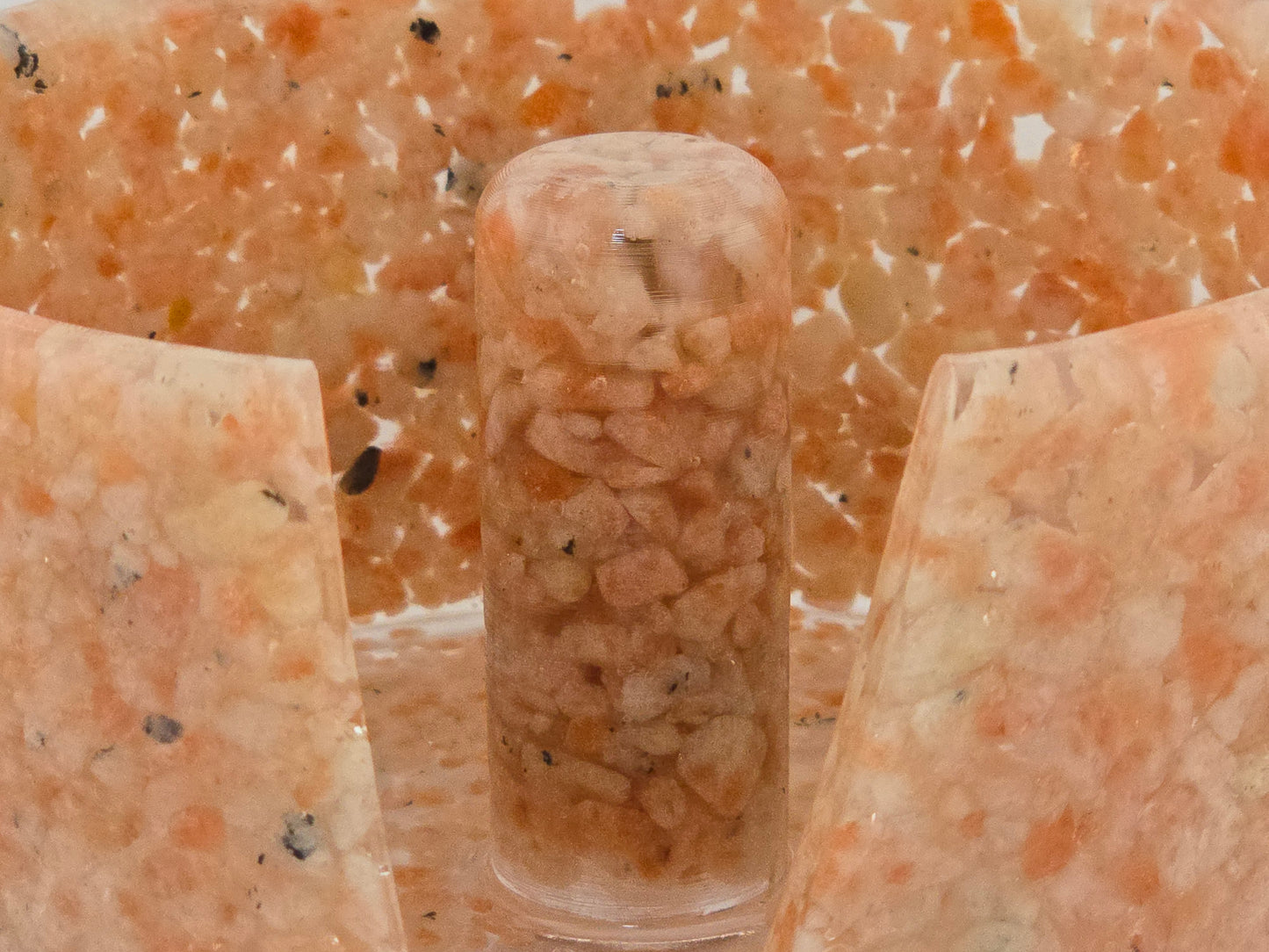 Large Paper Towel Holder Sunstone-Up Close