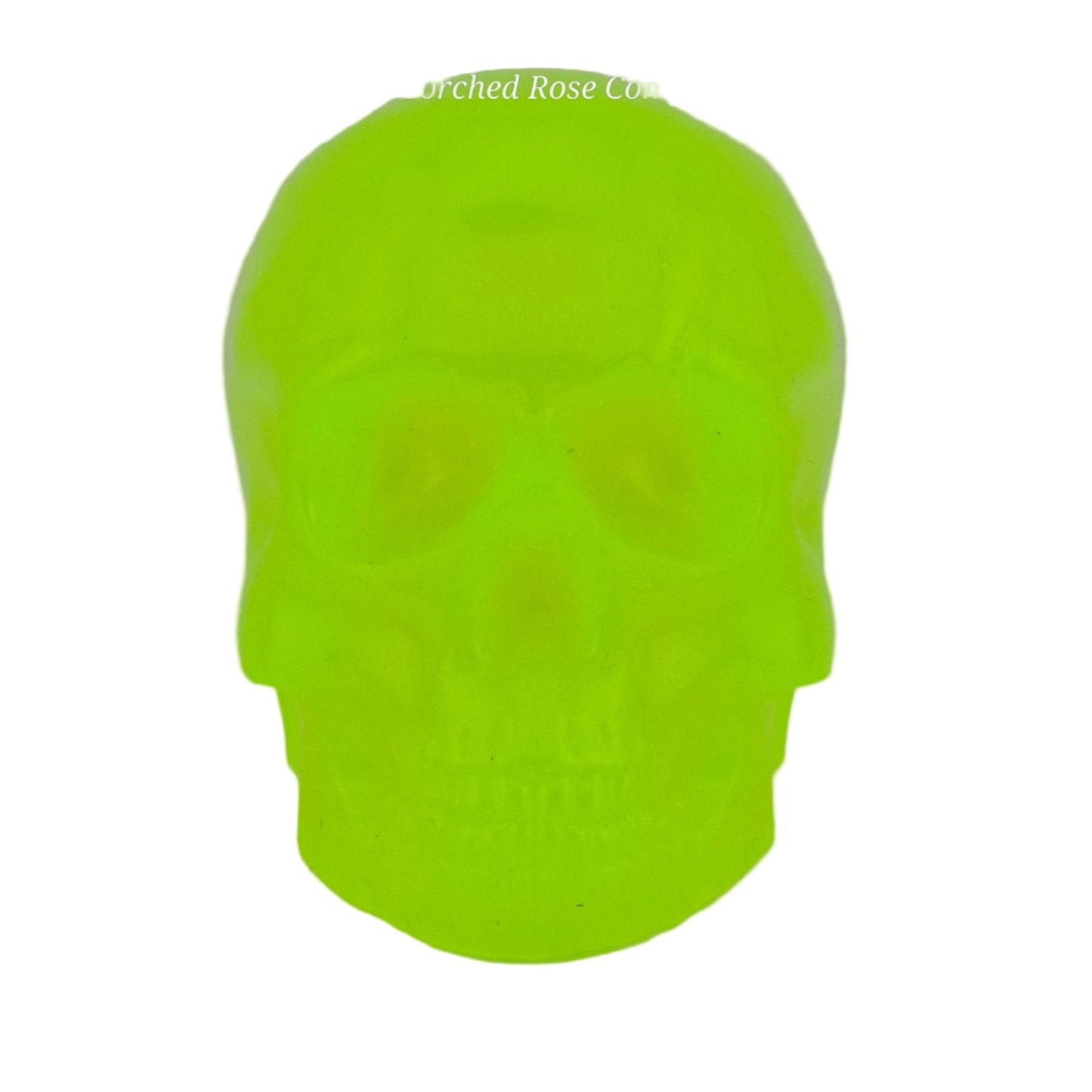 Yellow Glow-in-Dark Skull