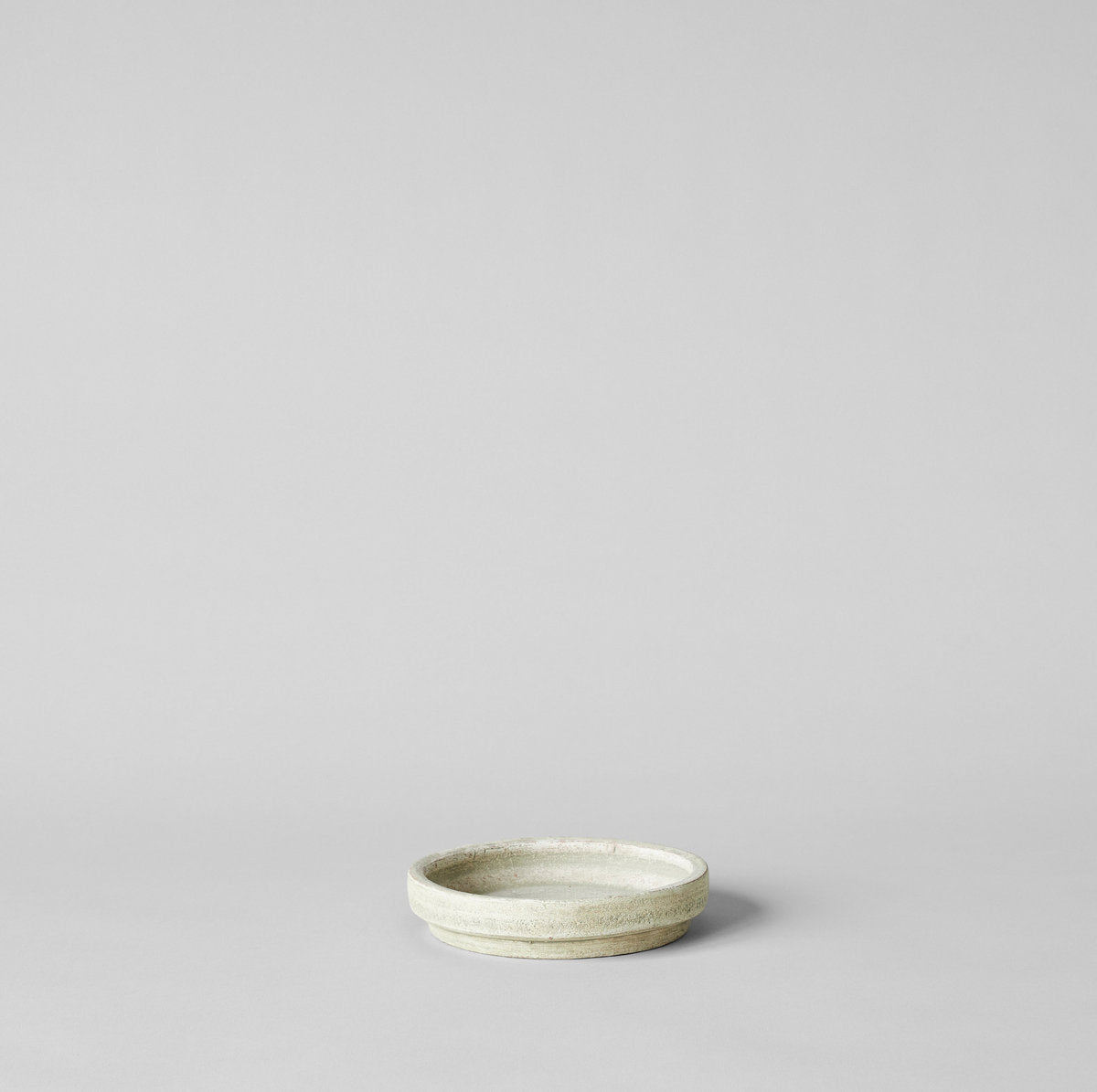 Tray for Basic Planter, White Patina