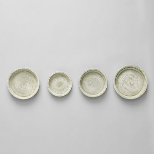 Tray for Basic Planter, White Patina