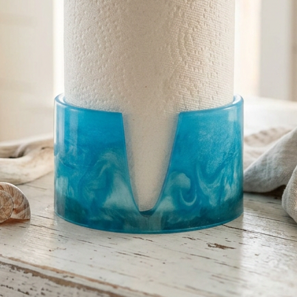 Fusion Series Glow-in-the-Dark Paper Towel Holder - Okinawa Moon