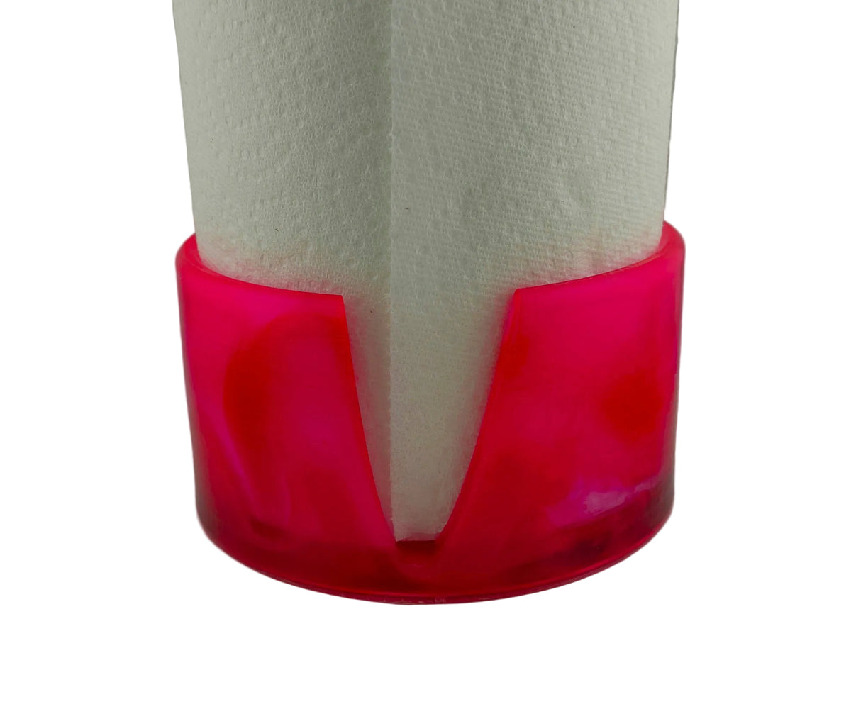 Fusion Series Glow-in-the-Dark Paper Towel Holder - Radiant Rose