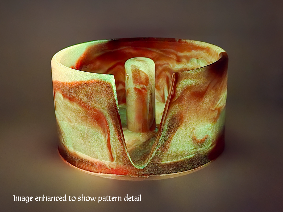 Fusion Series Glow-in-the-Dark Paper Towel Holder - Torched Rose