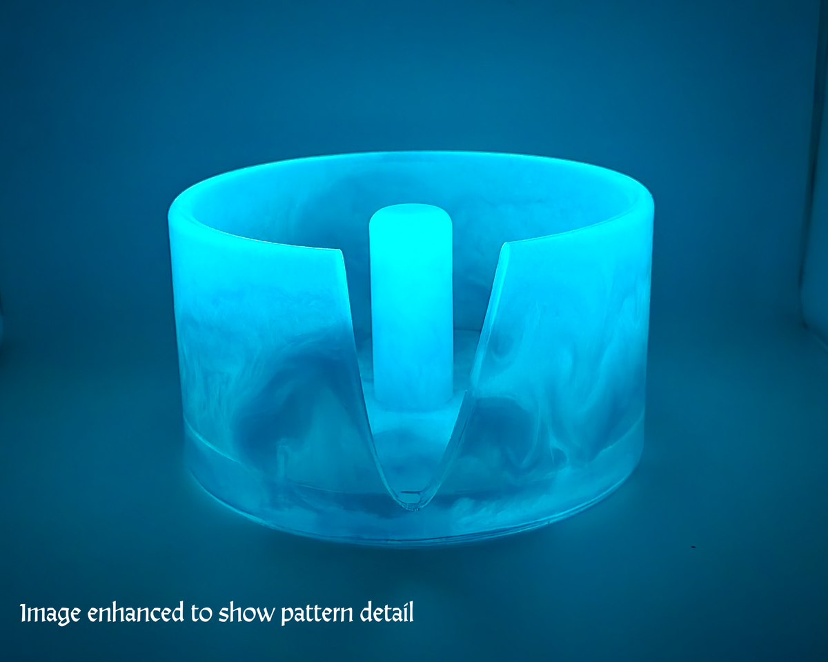 Fusion Series Glow-in-the-Dark Paper Towel Holder - Okinawa Moon