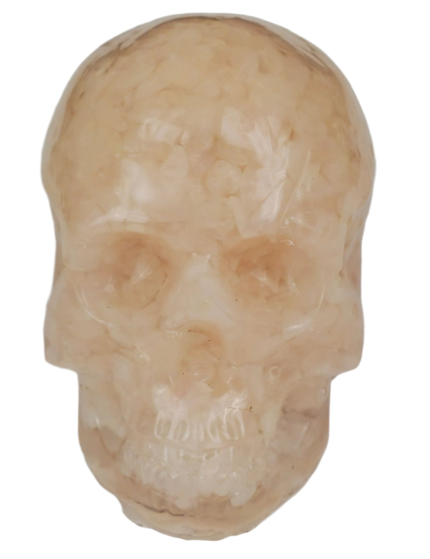 Rose Quartz Skull