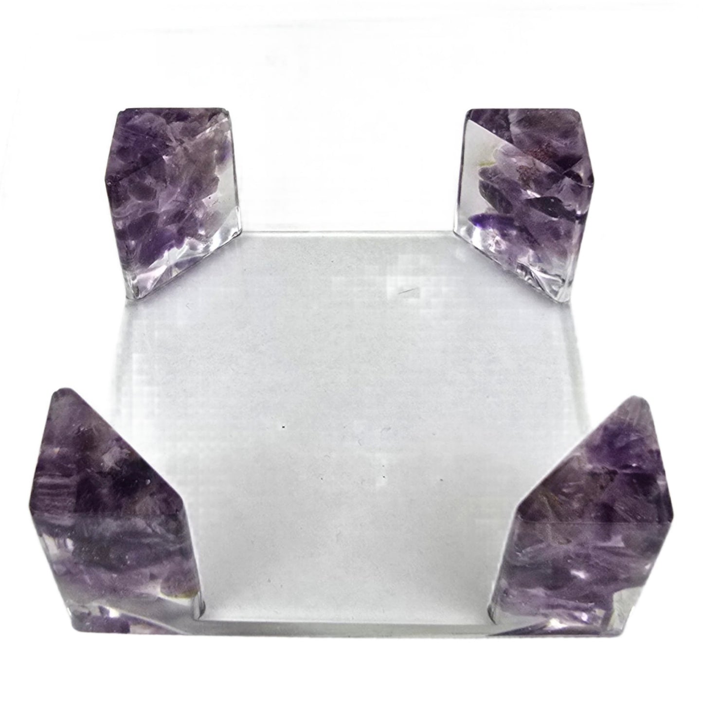 Octagon Coaster Set - Amethyst