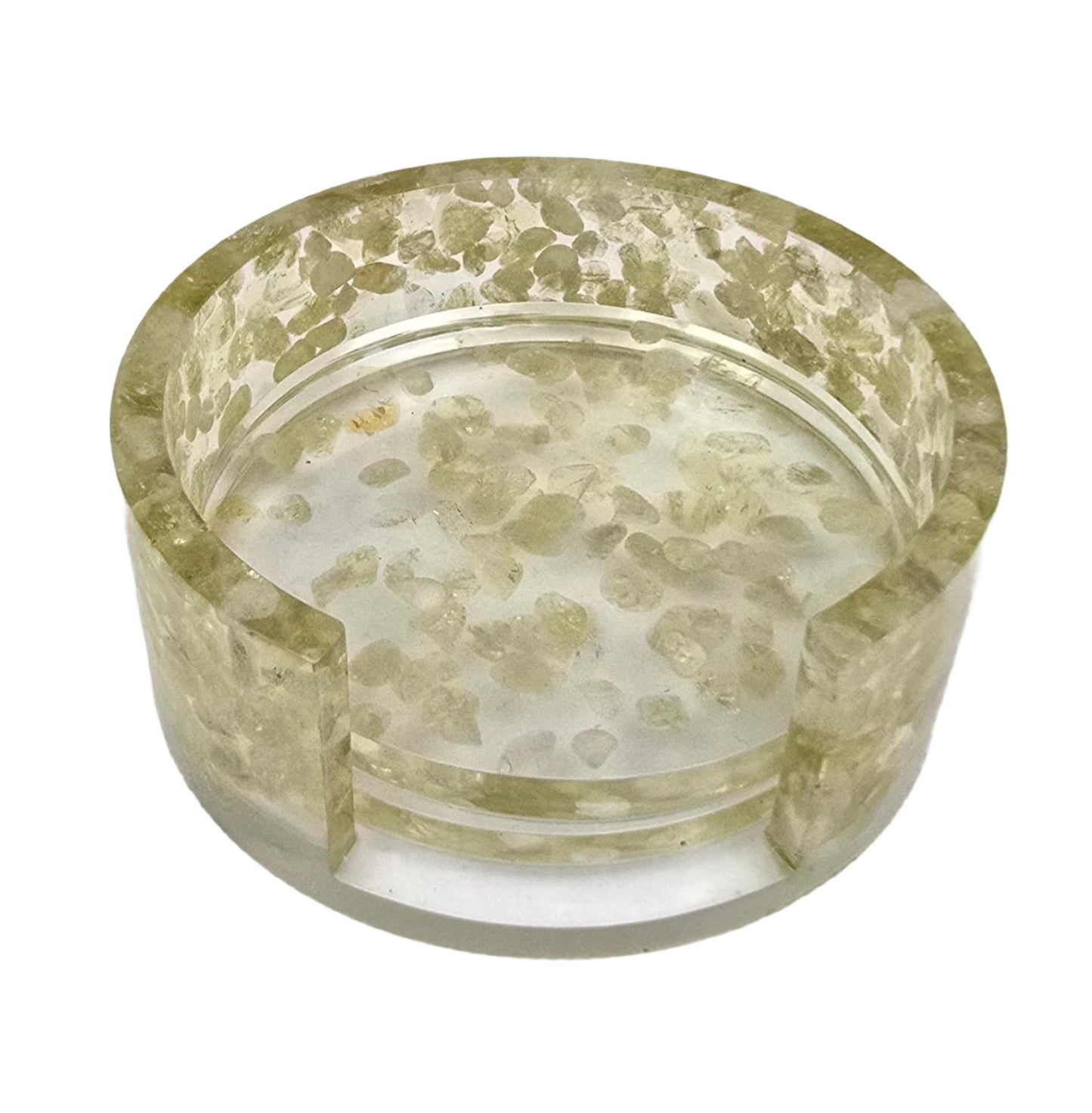 Circle Coaster Set - Citrine