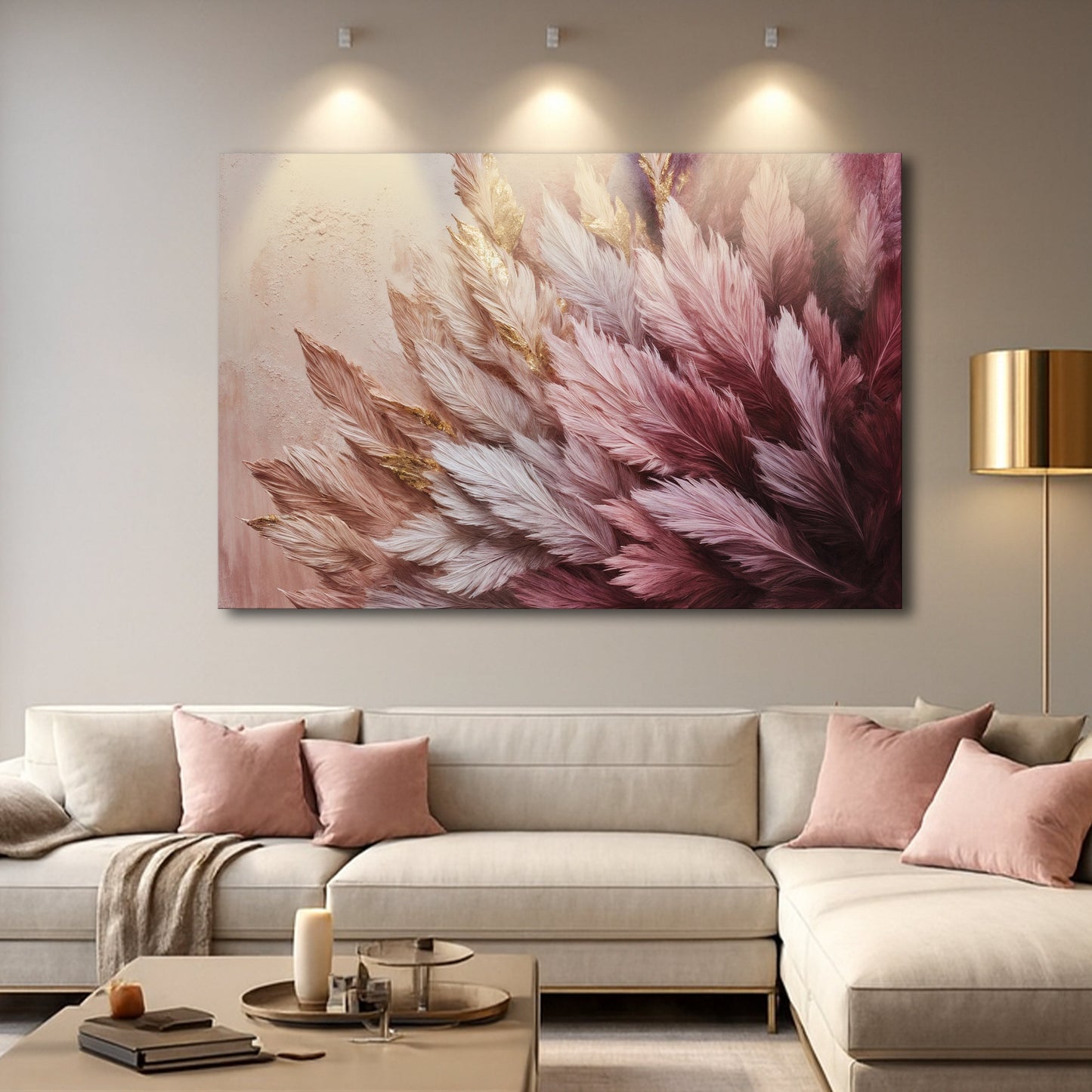 Feather Symphony Wall Art