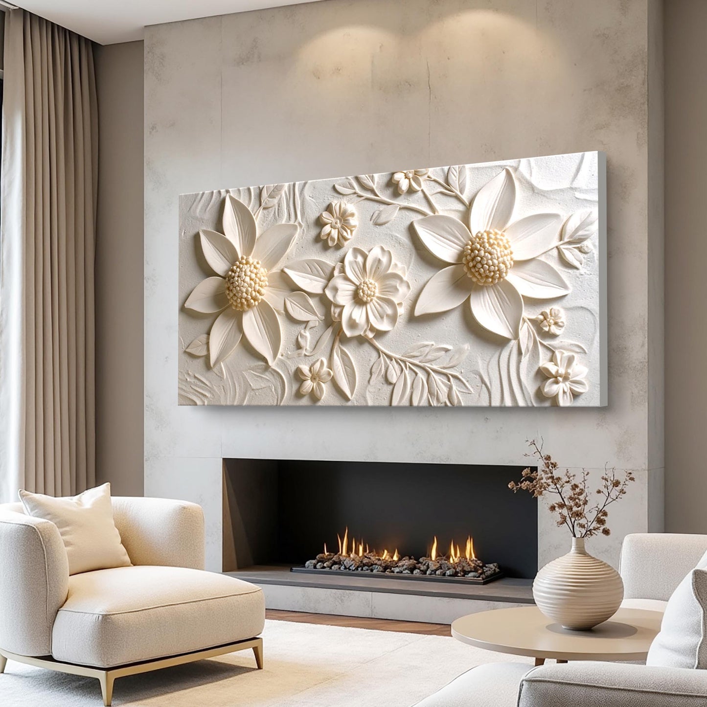 Floral Abstract Wall Art II