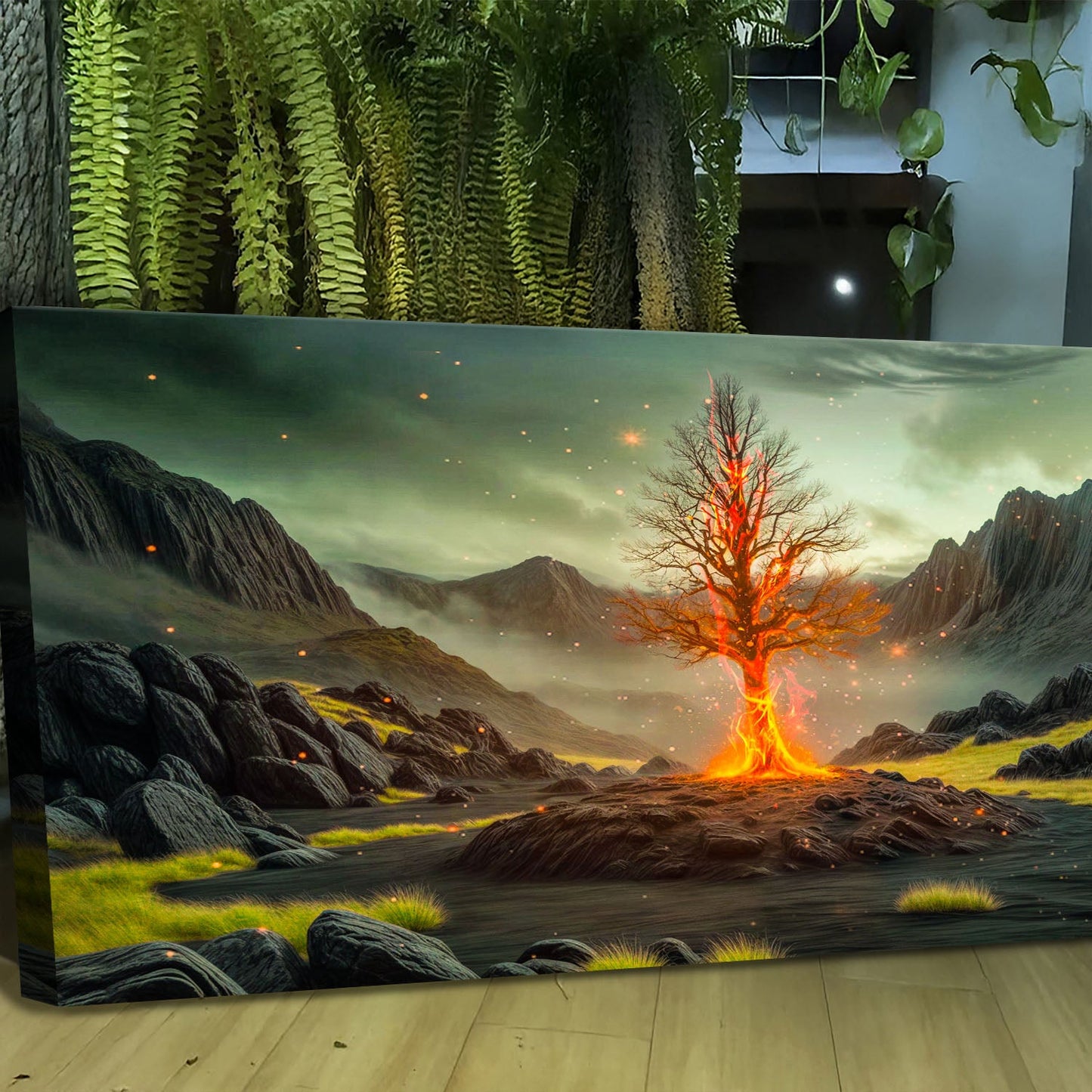 Burning Bush - Faith Wall Art X