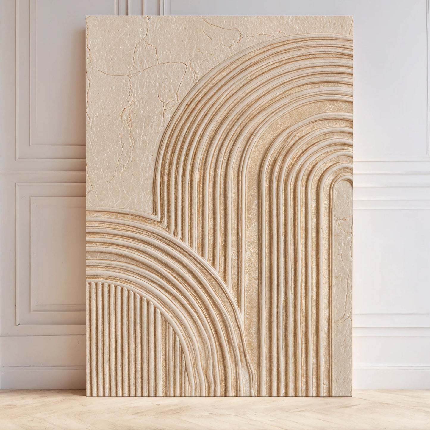 Abstract Minimalist Impasto Wall Art