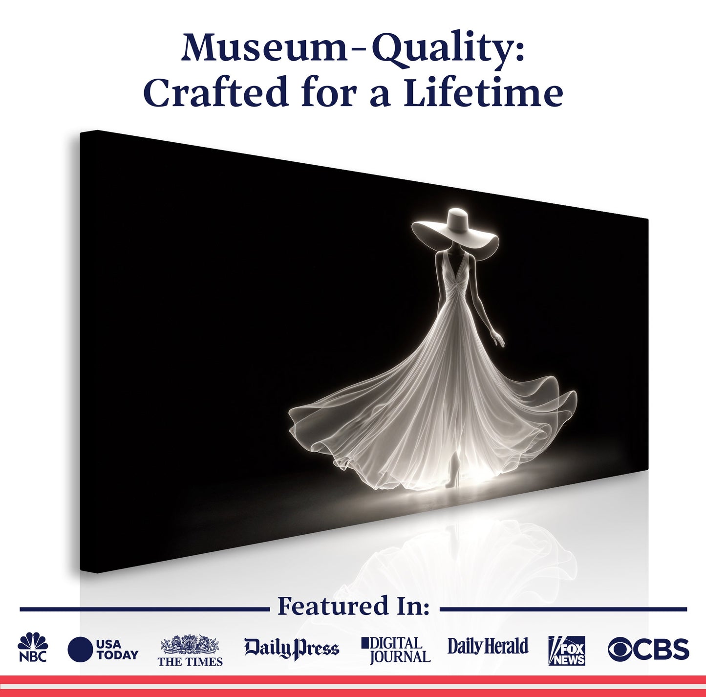 Modern Glam Fashion Wall Art