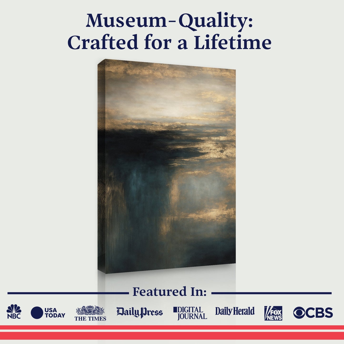 Cloudscape Glimmer Wall Art