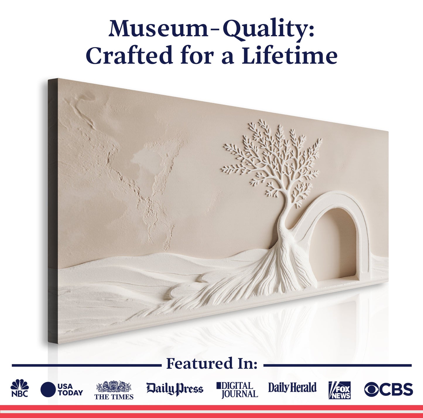 He Is Risen Abstract Wall Art