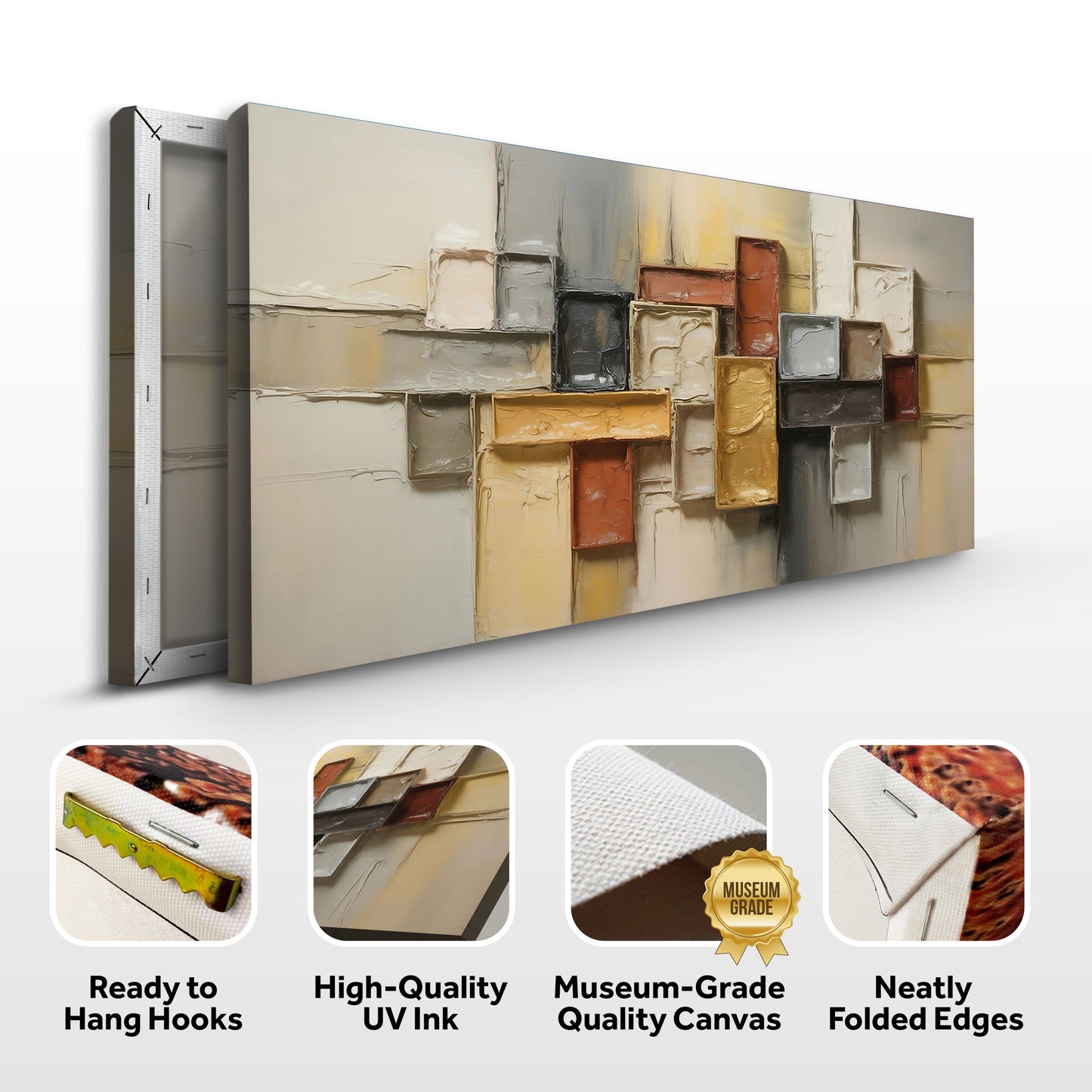 Shape Pattern Minimalist Abstract Wall Art