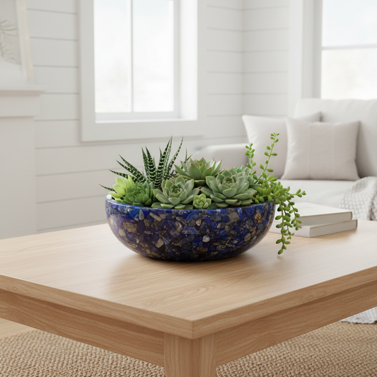 8" Decorative Bowl - Lapis Lazuli