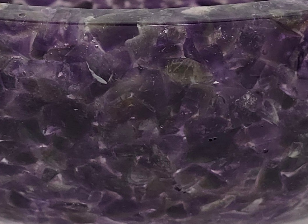 8" Decorative Bowl - Amethyst