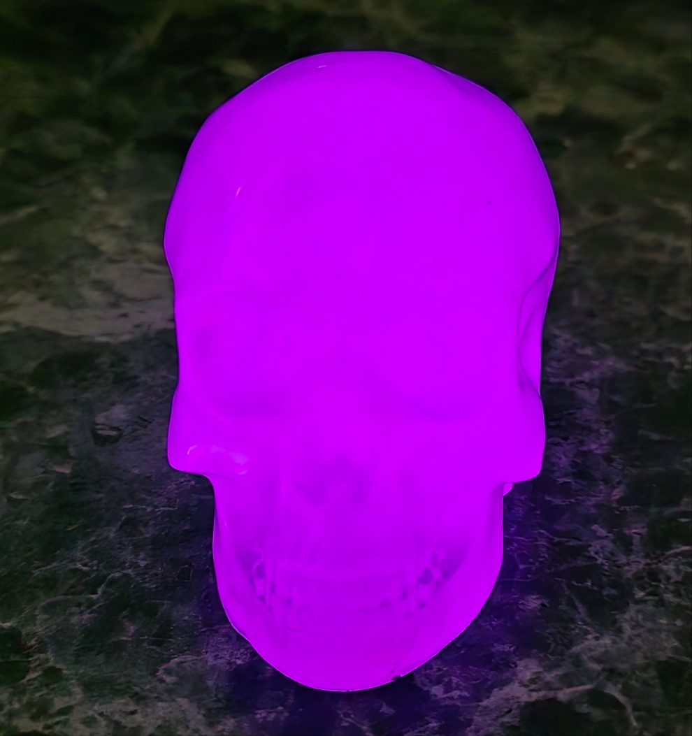 Glow-in-the-Dark Skull