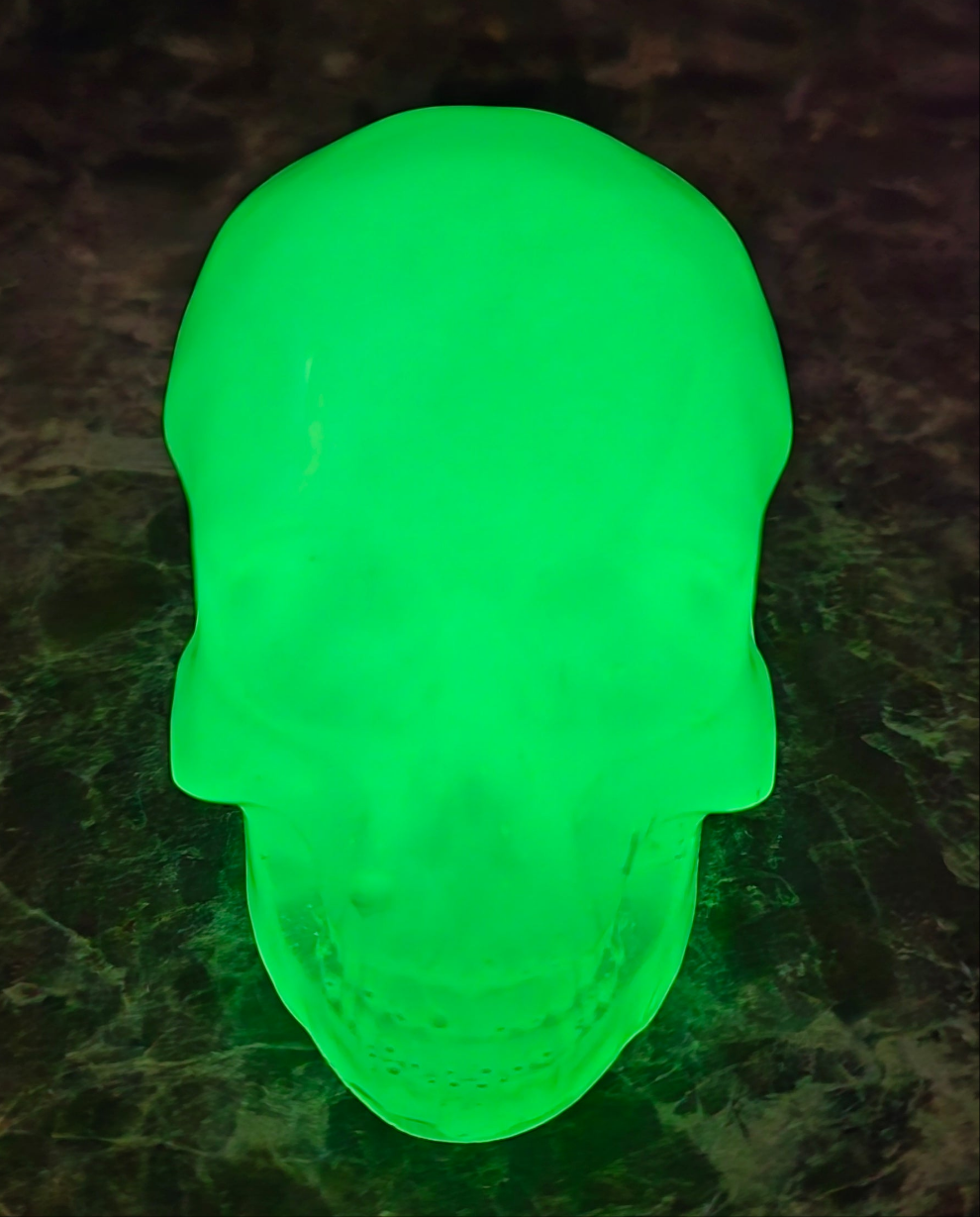 Glow-in-the-Dark Skull
