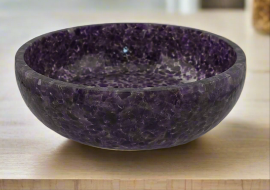 8" Decorative Bowl - Amethyst